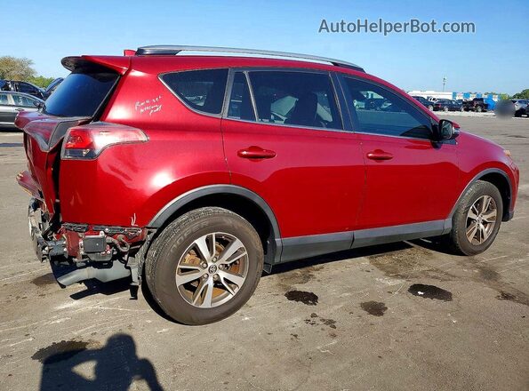 JTMRFREV1JD242269 2018 TOYOTA RAV4 Красный Задняя правая четверть