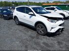 2018 Toyota Rav4 Xle White vin: JTMRFREV2JJ178034