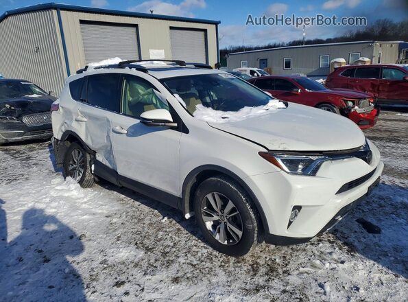 JTMRFREV2JJ236420 2018 TOYOTA RAV4 White Przód prawy
