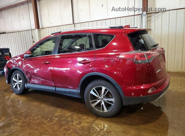 JTMRFREV4JD244520 2018 TOYOTA RAV4 Красный Задняя левая четверть