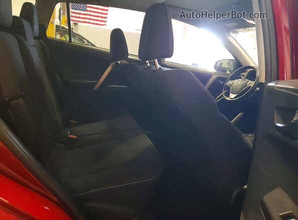 JTMRFREV4JD244520 2018 TOYOTA RAV4 Красный Вид задней части салона