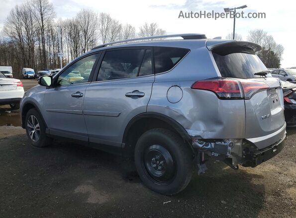 JTMRFREV4JD247420 2018 TOYOTA RAV4 Серебряный Задняя левая четверть
