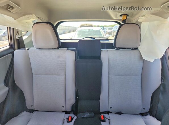 JTMRFREV4JJ723229 2018 TOYOTA RAV4 Gray Vista de los asientos traseros