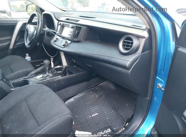JTMRFREV6HJ173123 2017 TOYOTA RAV4 Blue Widok wnętrza z przodu