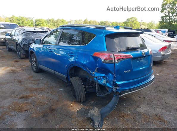 JTMRFREV6HJ173123 2017 TOYOTA RAV4 Blue Tył lewy