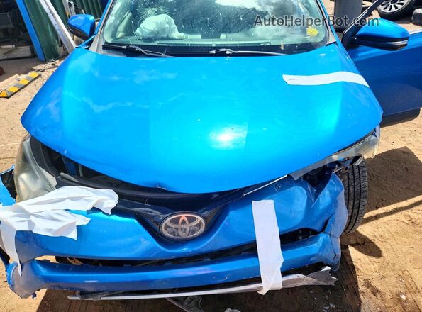 JTMRFREV6JD231476 2018 TOYOTA RAV4 Blue Вид задньої частини салону
