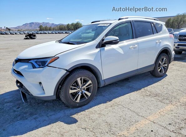 JTMRFREV6JJ730053 2018 TOYOTA RAV4 White Передня ліва чверть