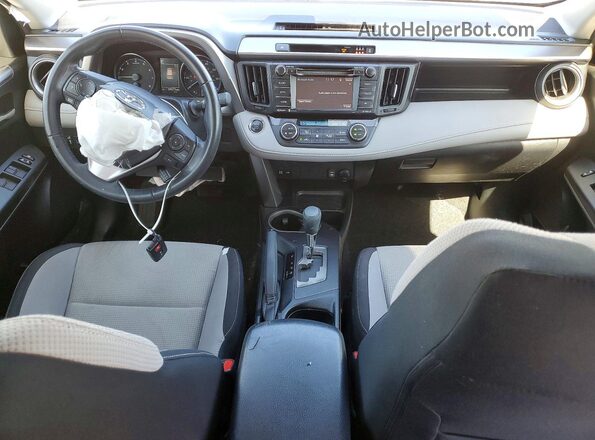 JTMRFREV6JJ730053 2018 TOYOTA RAV4 White Вид панелі приладів