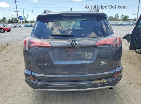 JTMRFREV7GD196391 2016 TOYOTA RAV4 Gray Հետևի տեսք