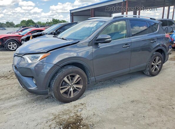 JTMRFREV7GD196391 2016 TOYOTA RAV4 Gray Առջևի ձախ երեք քառորդ տեսարան
