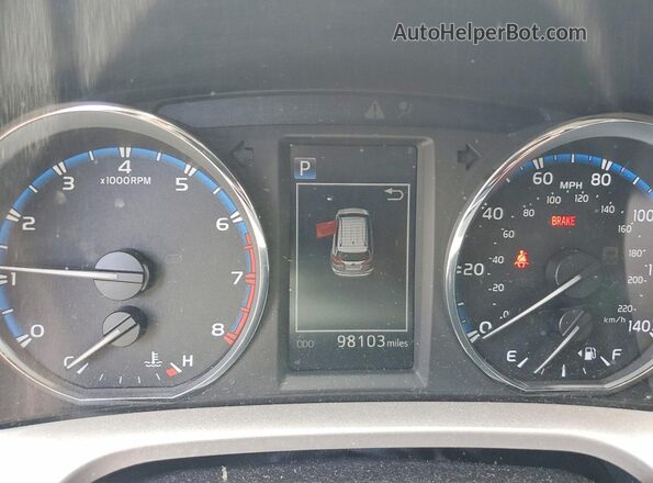 JTMRFREV7GD196391 2016 TOYOTA RAV4 Gray Սարքավորումների վահանակի տեսք