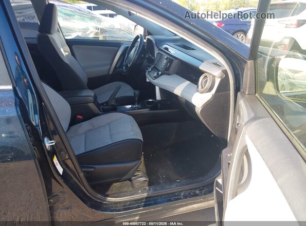 JTMRFREV7HJ706323 2017 TOYOTA LE Black Вид салону спереду