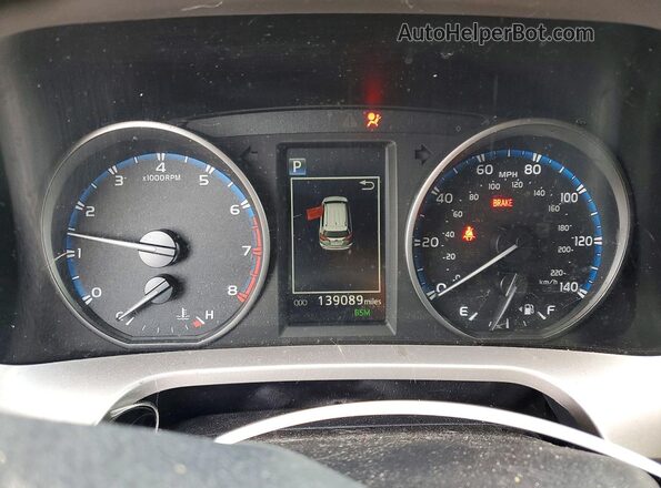 JTMRFREV7JD255401 2018 TOYOTA RAV4 Серый Вид щитка приборов
