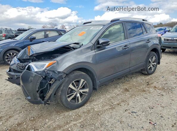 JTMRFREV7JD255401 2018 TOYOTA RAV4 Серый Передняя левая четверть