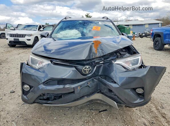 JTMRFREV7JD255401 2018 TOYOTA RAV4 Серый Вид спереди