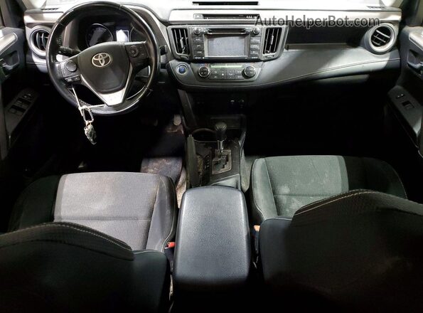 JTMRFREV7JJ255626 2018 TOYOTA RAV4 Серебряный Вид панели приборов