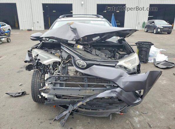 JTMRFREV8HJ129852 2017 TOYOTA RAV4 Gray Front view