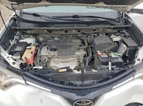 JTMRFREV8JJ244845 2018 TOYOTA RAV4 White Widok komory silnika