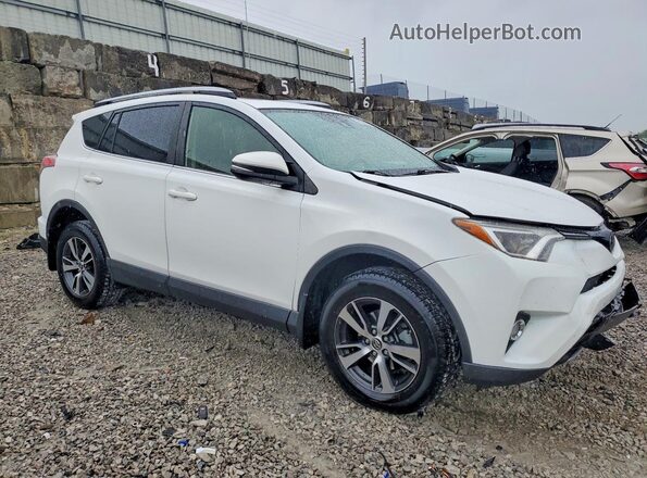 JTMRFREV8JJ244845 2018 TOYOTA RAV4 White Przód prawy