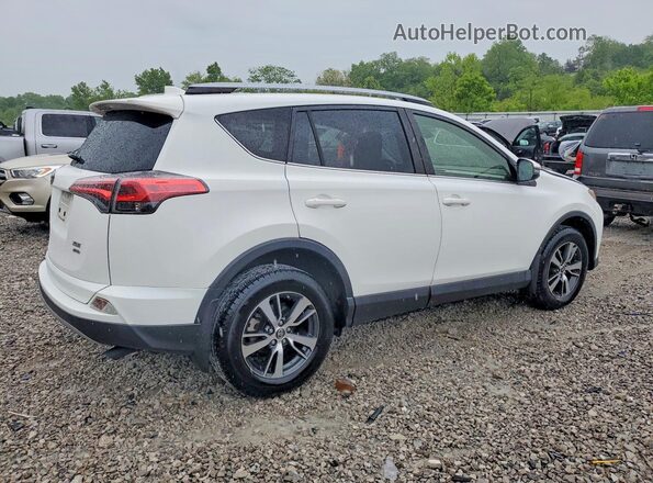 JTMRFREV8JJ244845 2018 TOYOTA RAV4 White Tył prawy