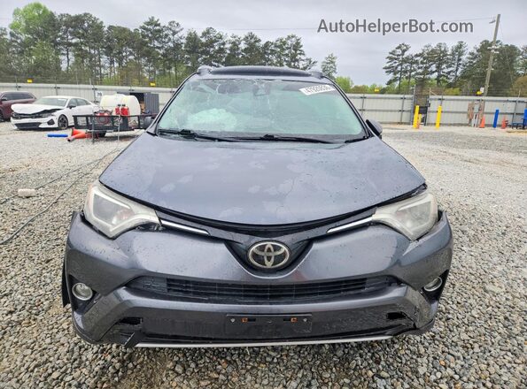 JTMRFREVXHD221673 2017 TOYOTA RAV4 Gray Դիմացի տեսք