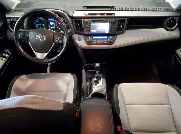 JTMRJREV2GD017740 2016 TOYOTA RAV4 Черный Вид панели приборов