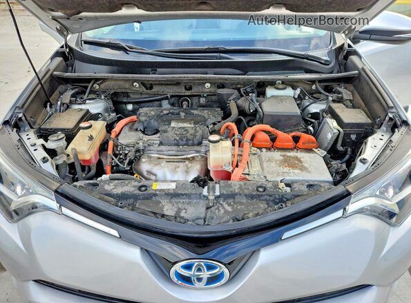 JTMRJREV8GD015832 2016 TOYOTA RAV4 Серебряный Вид подкапотного пространства