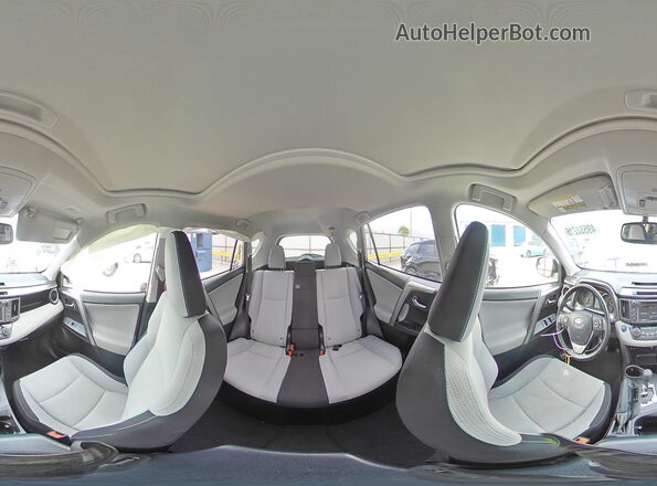 JTMRJREV8GD015832 2016 TOYOTA RAV4 Серебряный Панорамный вид салона 360°
