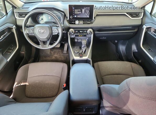 JTMRWRFV0PD191256 2023 TOYOTA RAV4 Серый Вид панели приборов