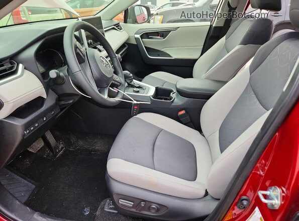 JTMRWRFV0SD319827 2025 TOYOTA RAV4 Red Вид салону спереду