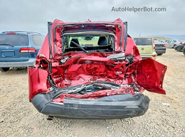 JTMRWRFV0SD319827 2025 TOYOTA RAV4 Red Вид ззаду