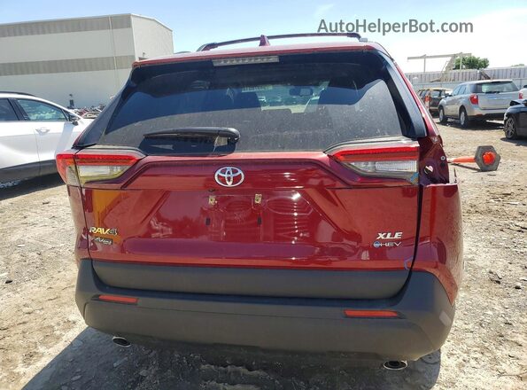 JTMRWRFV0SD328852 2025 TOYOTA RAV4 Red უკანა ხედი