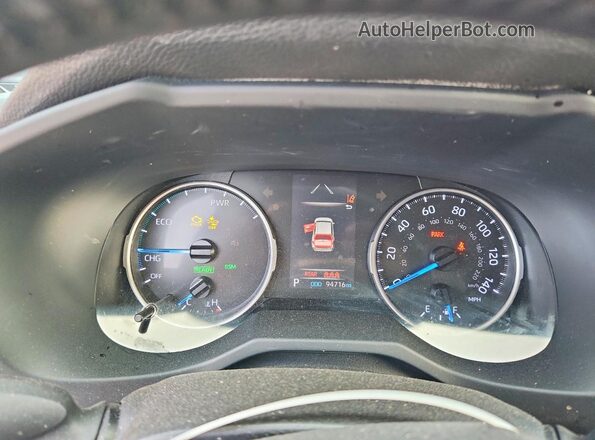 JTMRWRFV3LD071977 2020 TOYOTA RAV4 Серый Вид щитка приборов
