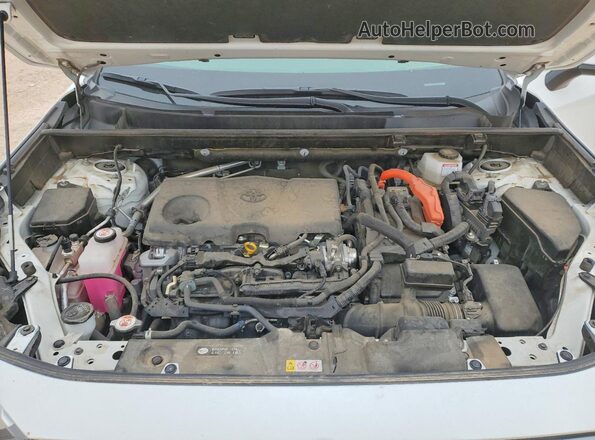 JTMRWRFV3SD277802 2025 TOYOTA RAV4 White Շարժիչի բաժամունքի տեսք