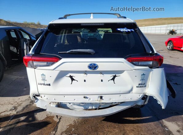 JTMRWRFV5LD072208 2020 TOYOTA RAV4 Белый Вид сзади