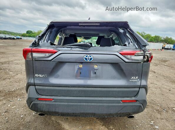 JTMRWRFV8PD177749 2023 TOYOTA RAV4 Серый Вид сзади