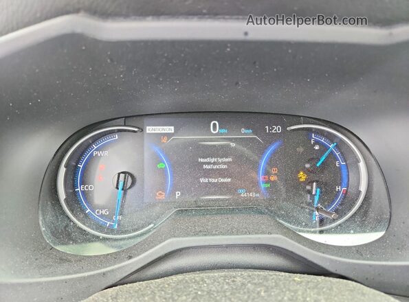JTMRWRFV8PD177749 2023 TOYOTA RAV4 Серый Вид щитка приборов