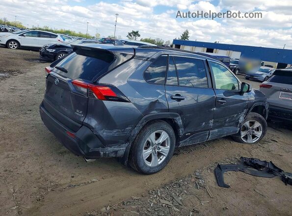 JTMRWRFVXKD009071 2019 TOYOTA RAV4 Серый Задняя правая четверть
