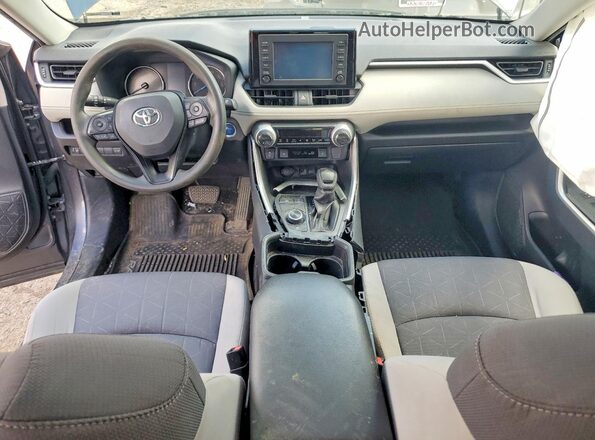 JTMRWRFVXKD009071 2019 TOYOTA RAV4 Серый Вид панели приборов