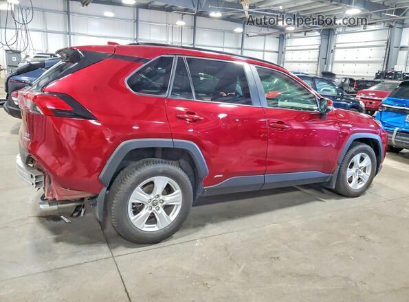 JTMRWRFVXKD032186 2019 TOYOTA RAV4 Maroon უკანა მარჯვენა