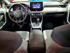 2019 Toyota Rav4 Hybrid Xle Maroon vin: JTMRWRFVXKD032186