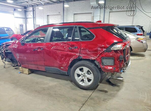 JTMRWRFVXKD032186 2019 TOYOTA RAV4 Maroon უკანა მარცხენა