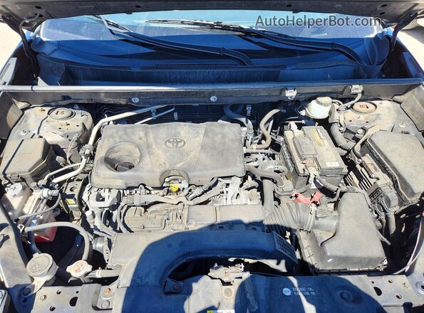 JTMW1RFV1KD004276 2019 TOYOTA RAV4 Gray Engine compartment view