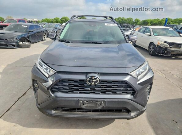 JTMW1RFV1KD025676 2019 TOYOTA RAV4 Gray Widok z przodu