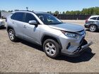 2019 Toyota Rav4 Xle Silver vin: JTMW1RFV2KD008207