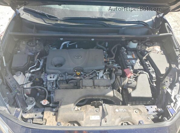 JTMW1RFV4LD042943 2020 TOYOTA RAV4 Blue Вид підкапотного простору