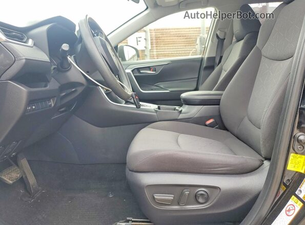 JTMW1RFV6KD007366 2019 TOYOTA RAV4 Черный Вид салона спереди