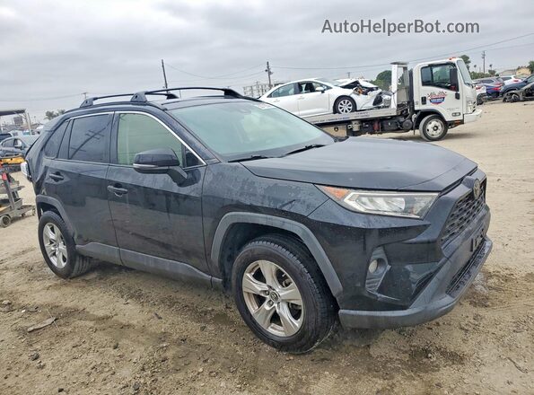 JTMW1RFV6KD007366 2019 TOYOTA RAV4 Черный Передняя правая четверть