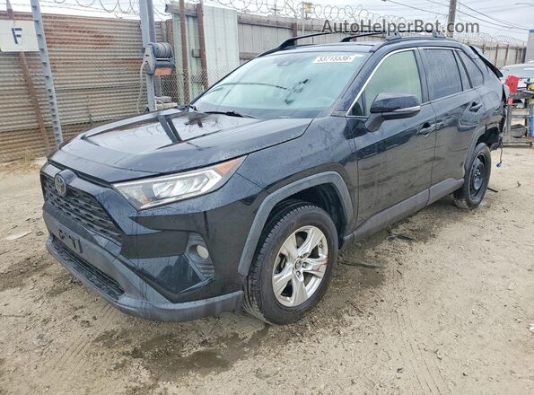 JTMW1RFV6KD007366 2019 TOYOTA RAV4 Черный Передняя левая четверть
