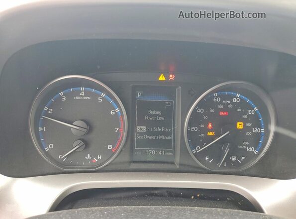 JTMWFREV0HJ702231 2017 TOYOTA RAV4 Gray ხელსაწყოთა პანელის ხედი
